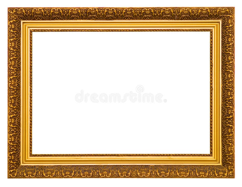 Gouden frame stock foto's Gouden frame stock foto's