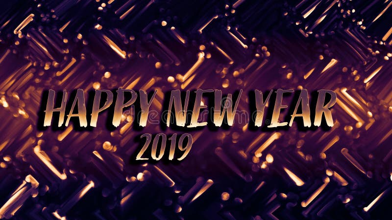 Gouden glanzende feestelijke Nieuwe jaarkaart Gloeiende achtergrond met bokehstijl voor seizoengebonden groeten royalty-vrije stock foto Gouden glanzende feestelijke Nieuwe jaarkaart Gloeiende achtergrond met bokehstijl voor seizoengebonden groeten royalty-vrije stock foto