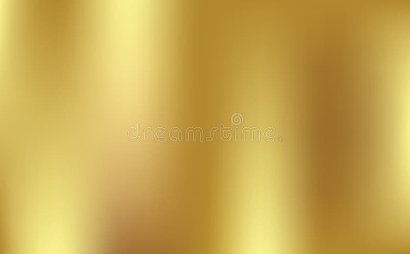 Gouden gradiënt achtergrond vectorpictogramtextuur metaal gouden Vectorillustratie als achtergrond