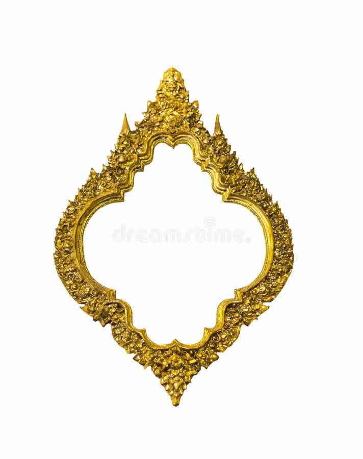 Gouden ovaal klassiek kader stock afbeelding Gouden ovaal klassiek kader stock afbeelding