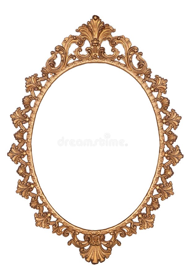 Gouden uitstekend kader royalty-vrije stock fotografie Gouden uitstekend kader royalty-vrije stock fotografie