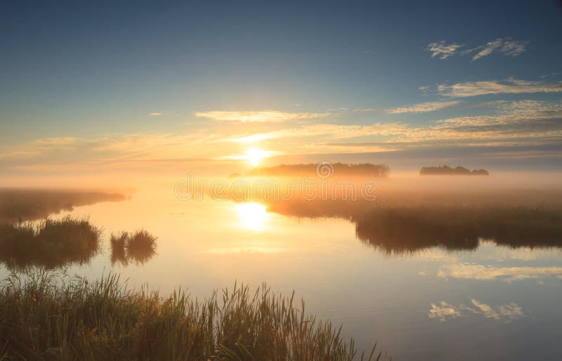 Gouden zonsopgang royalty-vrije stock foto Gouden zonsopgang royalty-vrije stock foto
