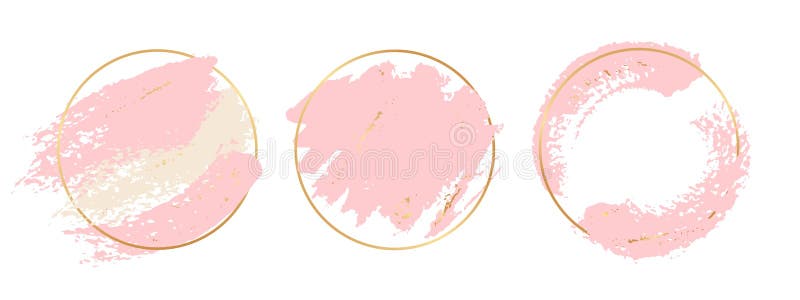 Roze Die Cirkel Met Waterverf Wordt Op Een Witte Achtergrond Wordt Geïsoleerd Watercolor Stock Illustratie - Illustration of verf, canvas: 81809243