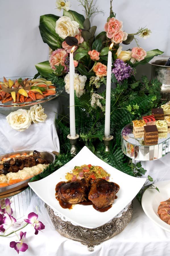 Gourmet Entrees and Appetizers Stock Photo Image of sandwiches, diet