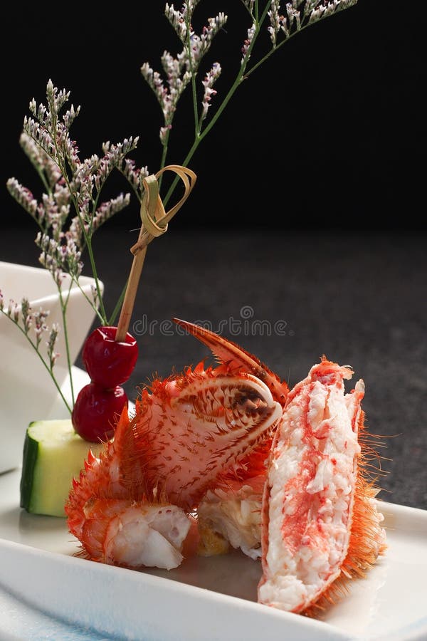 Japanese Crab at the Market Stock Image Image of marketplace