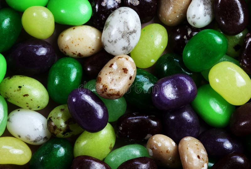 Speckled Jelly Beans stock photo. Image of multiple, pattern 2270416