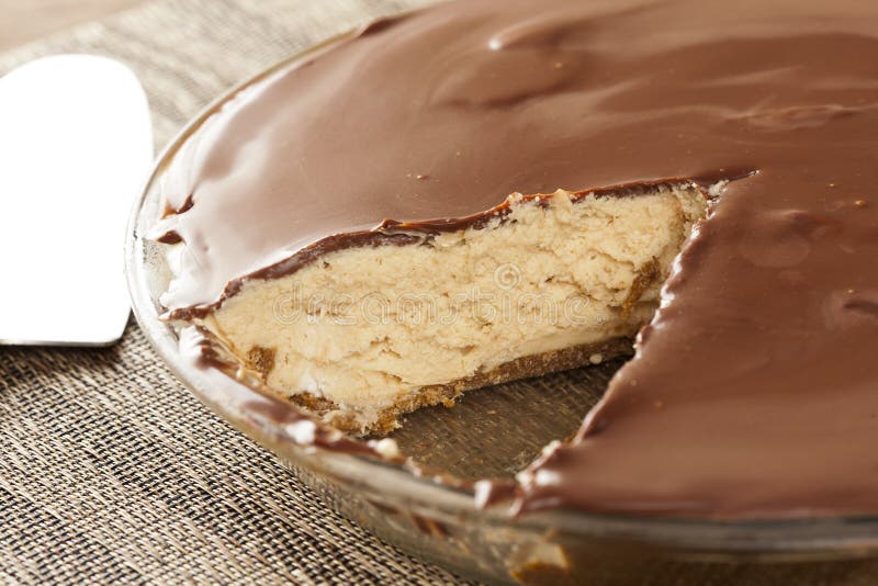 Gourmet Peanut Butter Pie stock photo. Image of dessert 26382910
