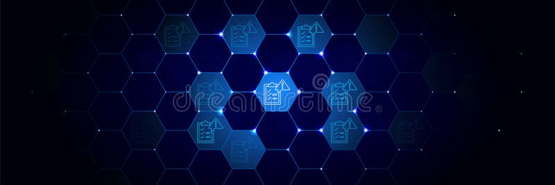 Governance, risk icon from General data project set in the technological royalty free illustration.