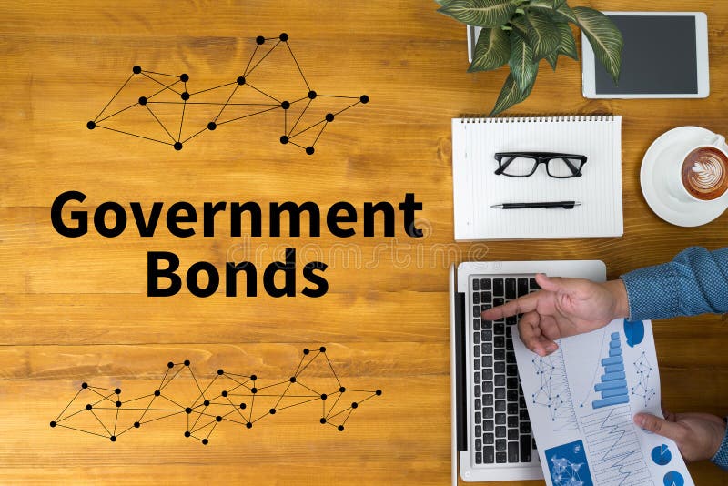 Government bonds, Bond Market stock photo