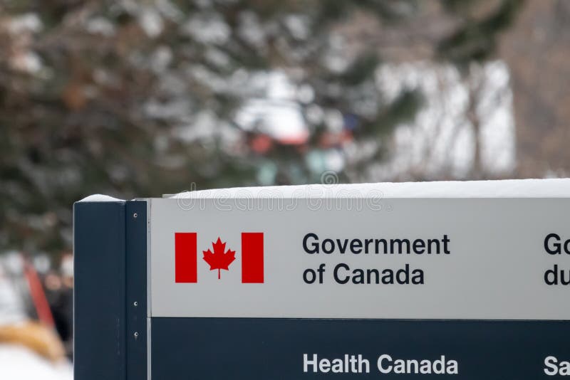 Government of Canada: Health Canada Office Sign