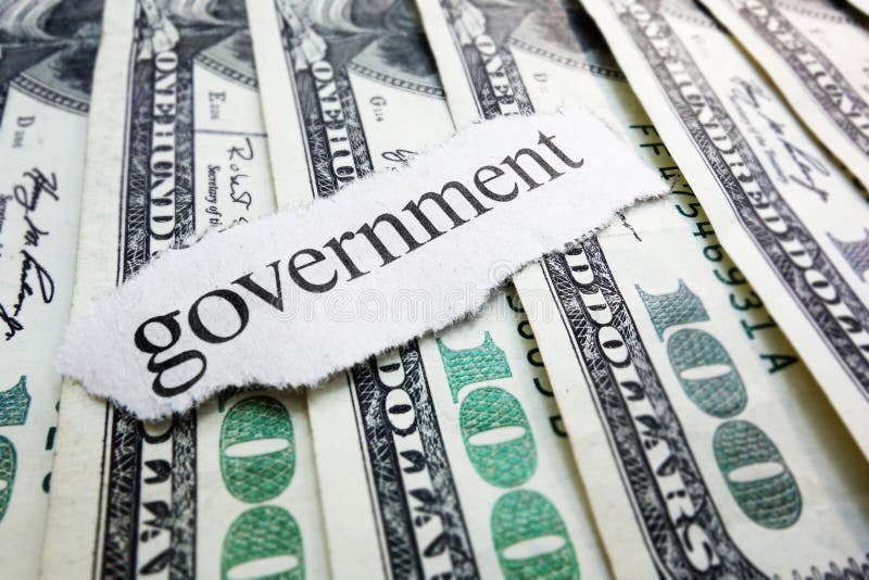 Government money stock image Government money stock image