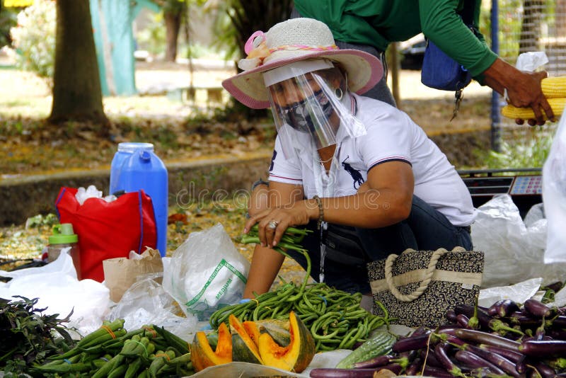 Government organized mobile market go to communities during lockdown due to Covid 19 virus outbreak