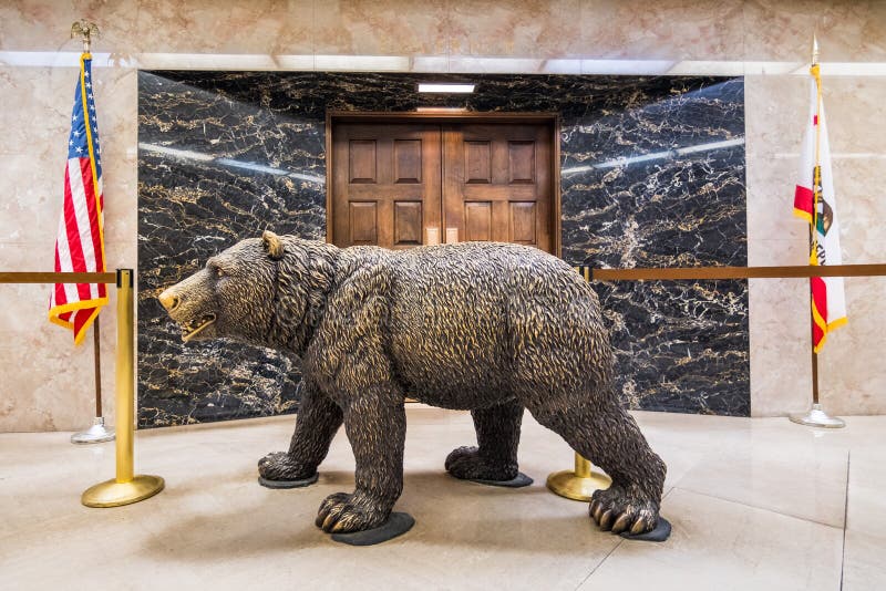 The Governor`s office in the California Capitol State Building