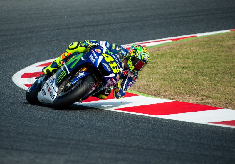 GP CATALUNYA MOTOGP - VALENTINO ROSSI стоковые фото GP CATALUNYA MOTOGP - VALENTINO ROSSI стоковые фото