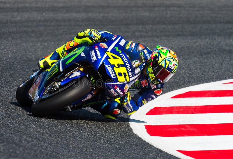 GP CATALUNYA MOTO GP. VALENTINO ROSSI, MOVISTAR YAMAHA TEAM. – Stock  Editorial Photo © ivi7g #156659090