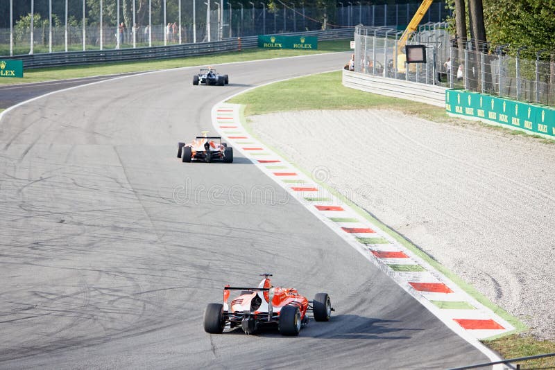 Monza, Italia - September 04: Kevin Ceccon of Arden International during GP3 Series, Practice session, Italian Grand Prix. Autodromo Nazionale Monza: 04.-06.09.2015 - ITALIA 2015, Monza. Monza, Italia - September 04: Kevin Ceccon of Arden International during GP3 Series, Practice session, Italian Grand Prix. Autodromo Nazionale Monza: 04.-06.09.2015 - ITALIA 2015, Monza