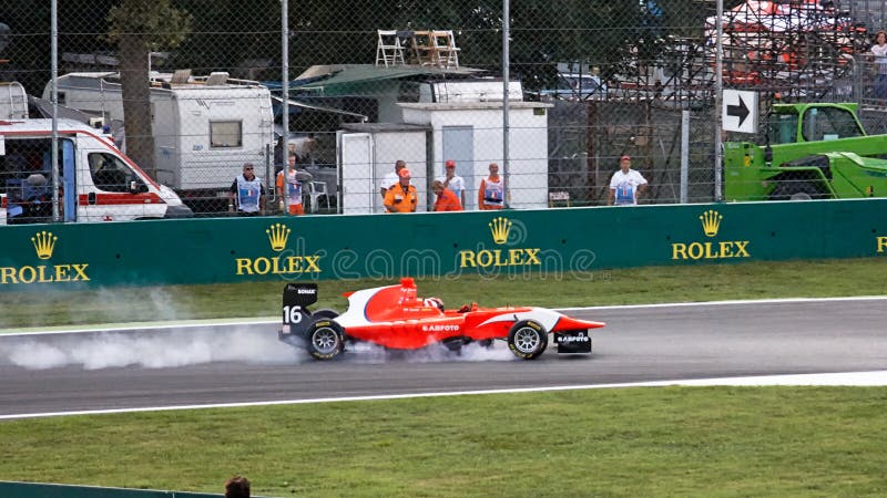 Monza, Italia - September 04: Aleksander Bosak of Arden International during GP3 Series, Practice session, Italian Grand Prix. Autodromo Nazionale Monza: 04.-06.09.2015 - ITALIA 2015, Monza. Monza, Italia - September 04: Aleksander Bosak of Arden International during GP3 Series, Practice session, Italian Grand Prix. Autodromo Nazionale Monza: 04.-06.09.2015 - ITALIA 2015, Monza