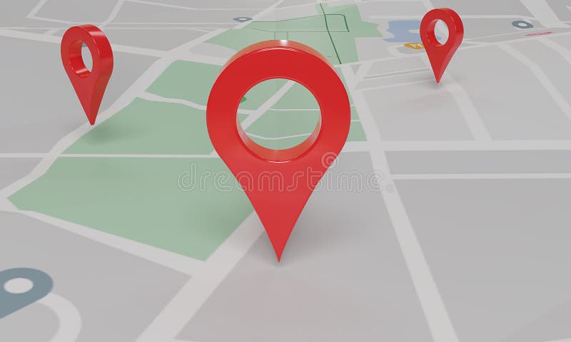 GPS. navigator pin checking with map on beige background. Location pin, location map, location icon. royalty free illustration