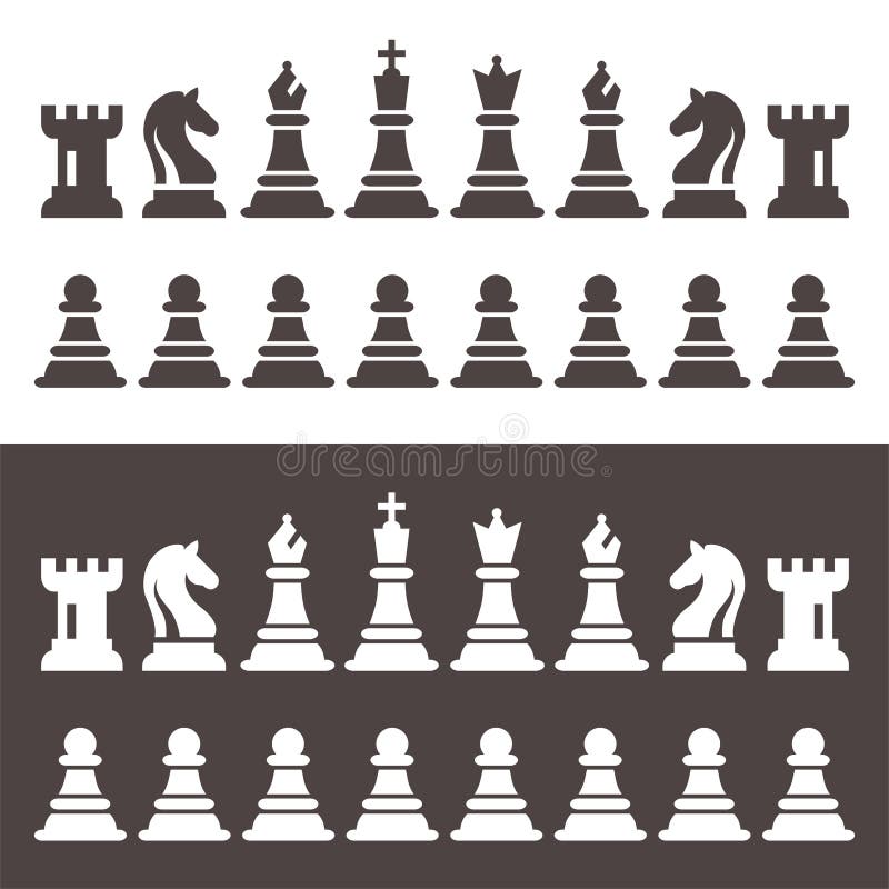 ícone de xadrez de bispo ilustração do vetor. Ilustração de prato