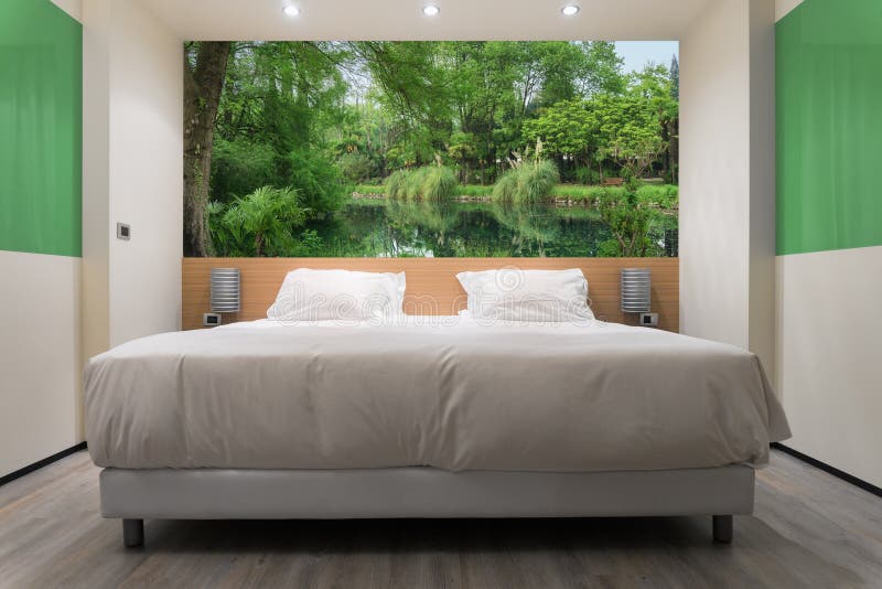 Grünes Schlafzimmer stockbild. Bild von raum, hotel, eleganz - 56256687 Grünes Schlafzimmer stockbild. Bild von raum, hotel, eleganz - 56256687