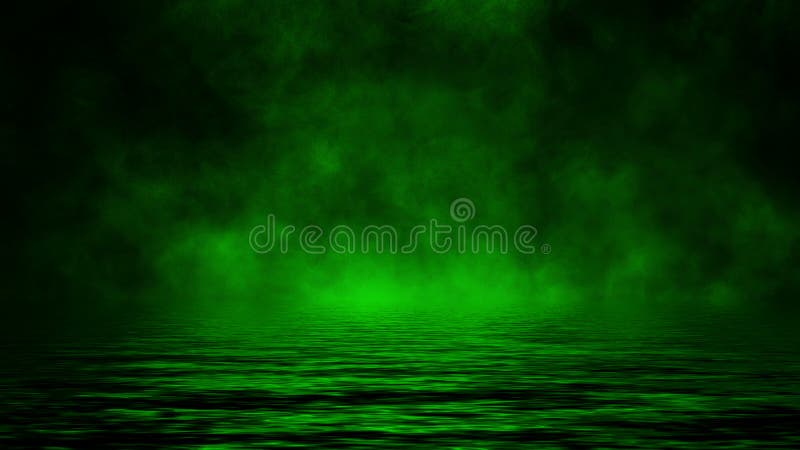 Gr?n r?k med reflexion i vatten Bakgrund f?r g?tadimmatextur vektor f?r bild f?r designelementillustration arkivbild Gr?n r?k med reflexion i vatten Bakgrund f?r g?tadimmatextur vektor f?r bild f?r designelementillustration arkivbild
