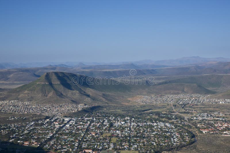 The Town of South Africa Stock Photo Image of street