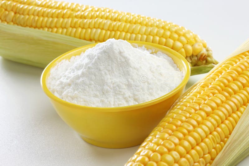 Corn starch, cornstarch, cornflour or maize starch or maize is the starch derived from the corn grain. The starch is obtained from the endosperm of the corn kernel.A powdery flour made of finely ground cornmeal. Corn starch, cornstarch, cornflour or maize starch or maize is the starch derived from the corn grain. The starch is obtained from the endosperm of the corn kernel.A powdery flour made of finely ground cornmeal