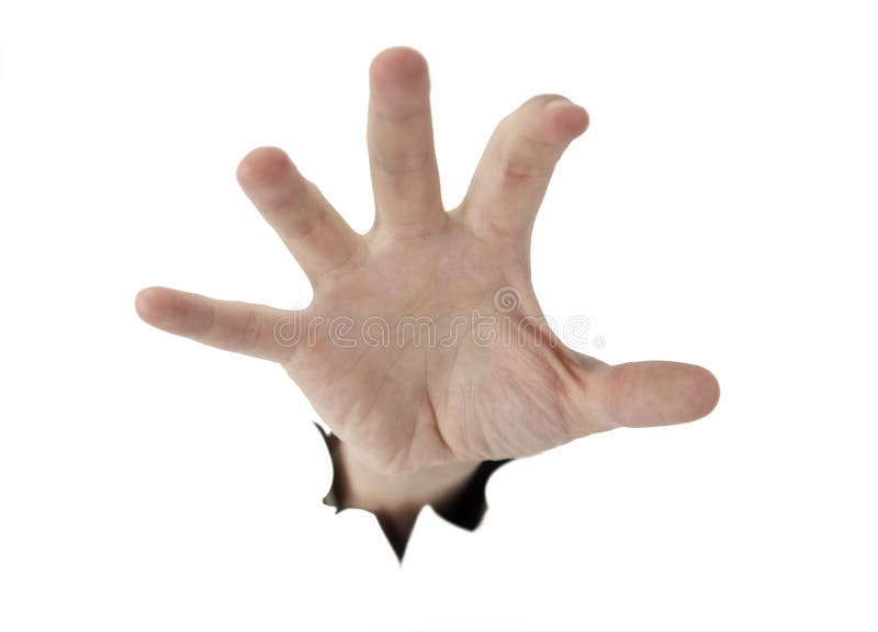 Grabbing hand stock photo. Image of cracked, reaching 10684758