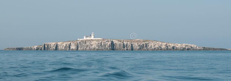 Grace Darling lighthouse on the Farne Islands royalty free stock photos Grace Darling lighthouse on the Farne Islands royalty free stock photos