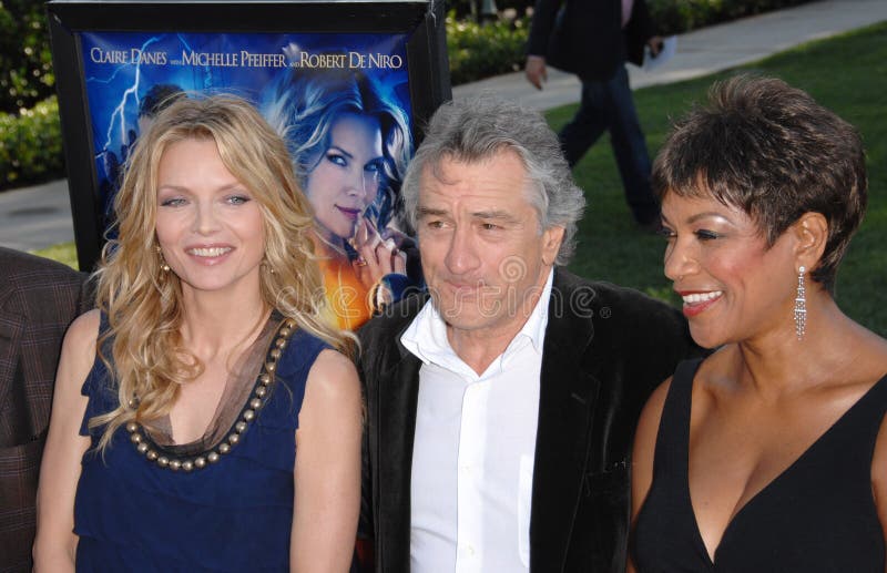 Grace Hightower, Michelle Pfeiffer, Robert De Niro