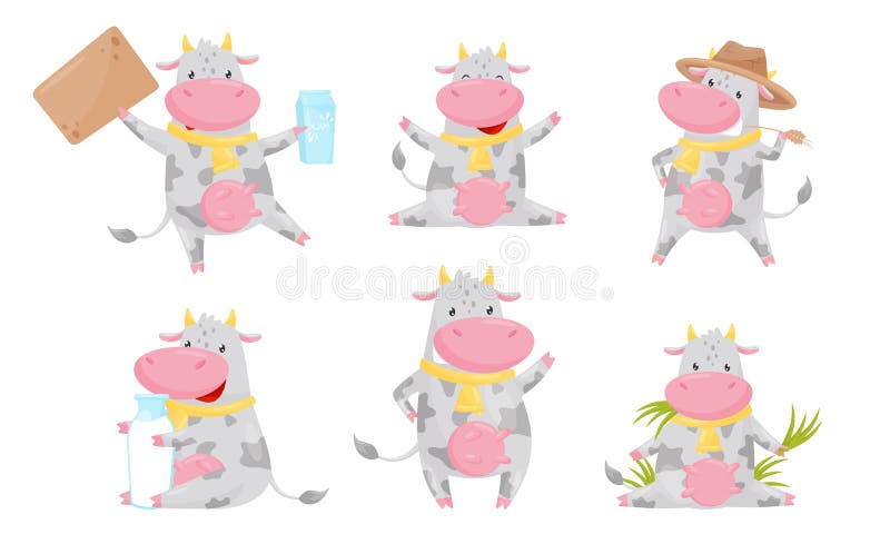 Graciosa Colección De Personajes De Dibujos Animados De Vacas Humanizados Animales De Granja En Diversas Acciones Poses Ilustraci Ilustración del Vector - Ilustración de rural, granja: 166275834 Graciosa Colección De Personajes De Dibujos Animados De Vacas Humanizados Animales De Granja En Diversas Acciones Poses Ilustraci Ilustración del Vector - Ilustración de rural, granja: 166275834