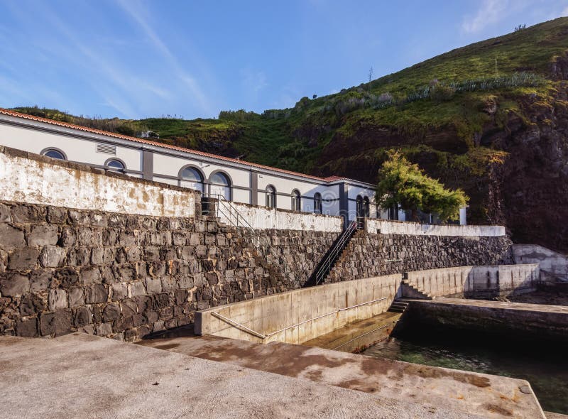 Termas do Carapacho, spa, Graciosa Island, Azores, Portugal. Termas do Carapacho, spa, Graciosa Island, Azores, Portugal