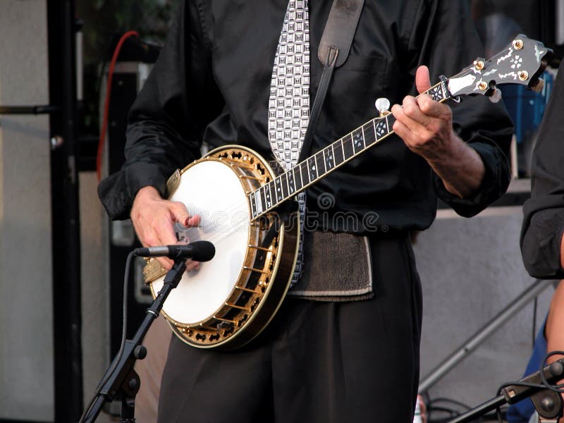 gracz banjo. fotografia royalty free gracz banjo. fotografia royalty free