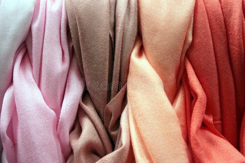 Graduação de Algodão Colorido fotografia de stock royalty free