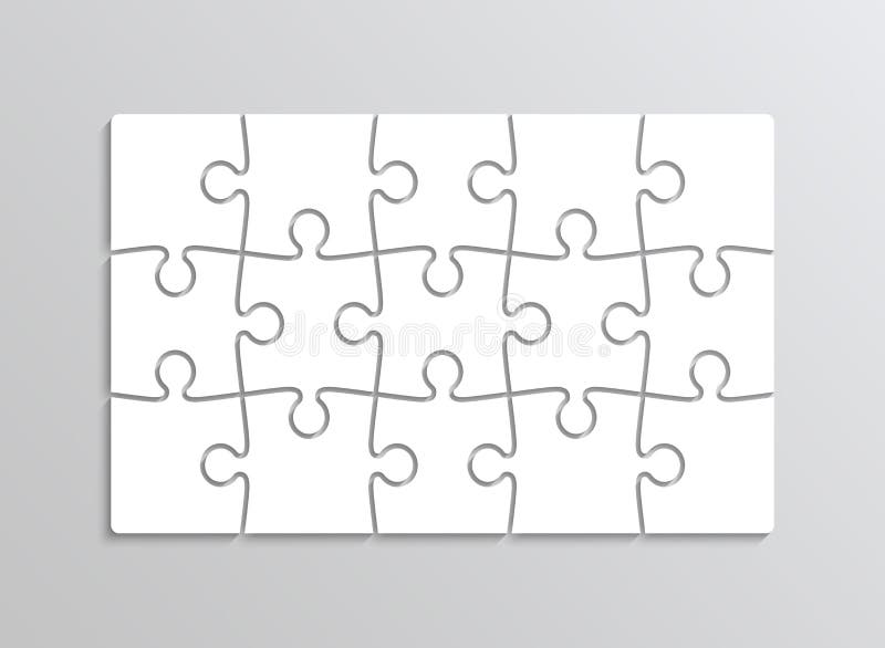 Vetores de Jogo De Quebracabeças Grade De Jigsaw De 5 Peças Em Forma De  Círculo Ilustração Vetorial e mais imagens de Quebra-cabeça - Jogo de lazer  - iStock