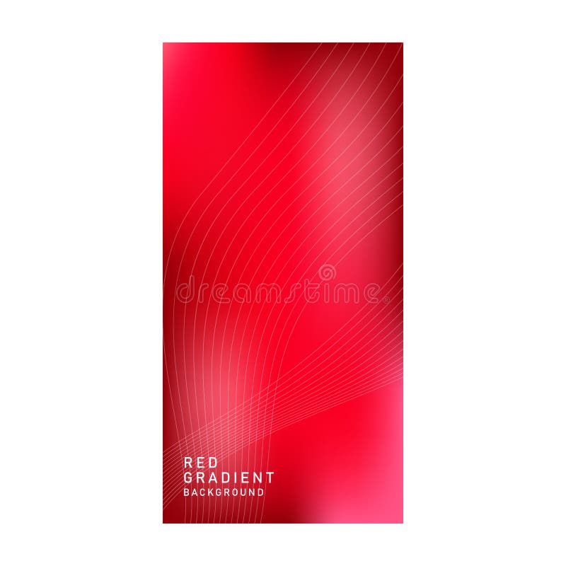 Gradient Backdrop and Wallpaper in Red Tones Design Stock Vector Illustration of color, design