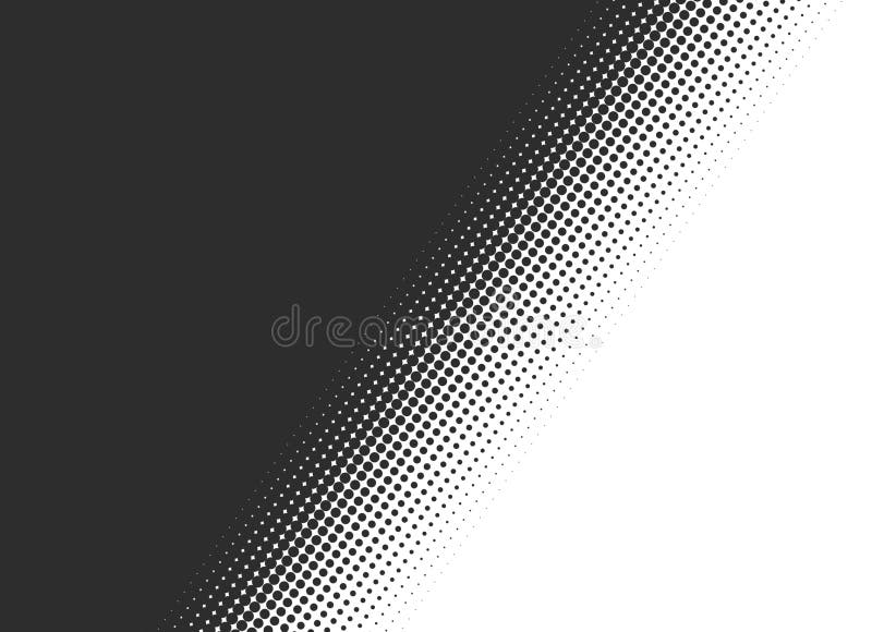 Gradient banner with color transition: Dark grey to white stock illustration
