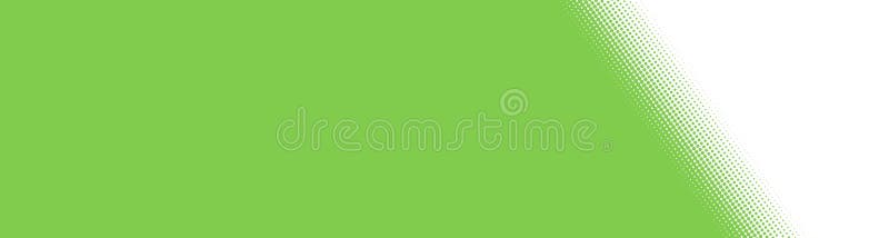 Gradient banner with color transition: Light green to white vector illustration