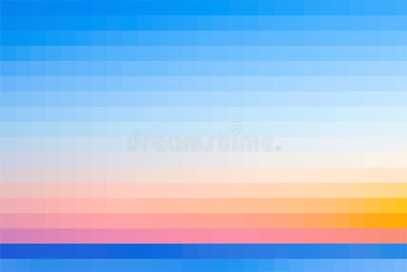 Gradient Blue Red Yellow Background. Geometric Texture from Blue Red