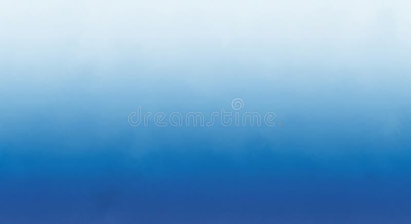 Gradient of Blue to White Color Wash Texture Abstract Background Image vector illustration