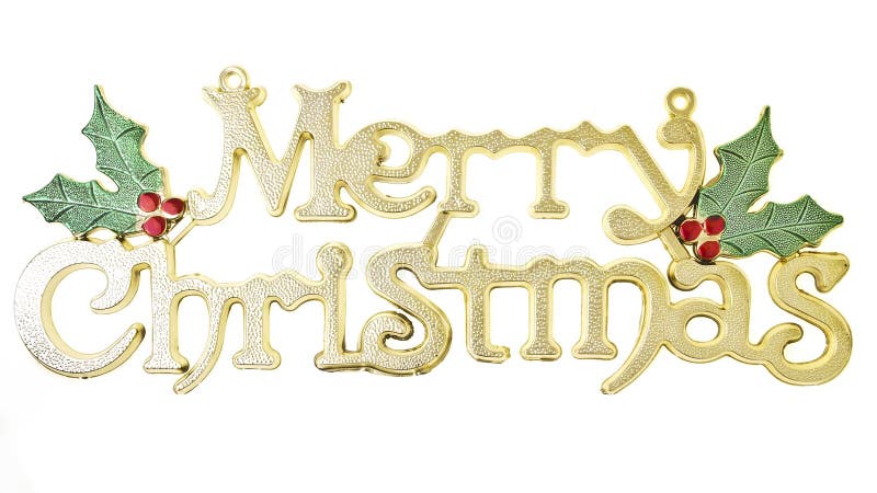 Merry Christmas stock image. Image of isolated, filigree - 21936527