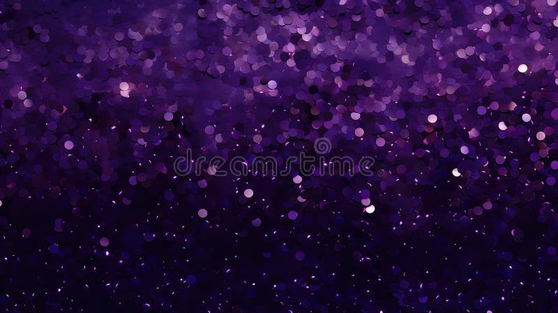Gradient ciemnopurpurowe tło glitera ilustracja wektor