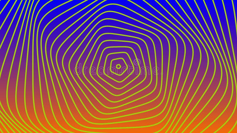 Gradient colorful background with color changing gradient polygon lines that move repeatedly and dynamically. vector illustration