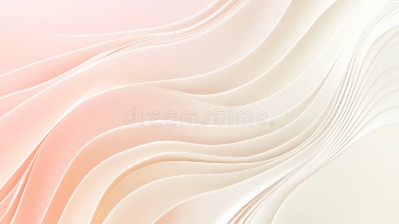 Gradient de la bej roz deschis la bej ușor, cu linii ondulate, în formă de rippling alb peste royalty free stock photos