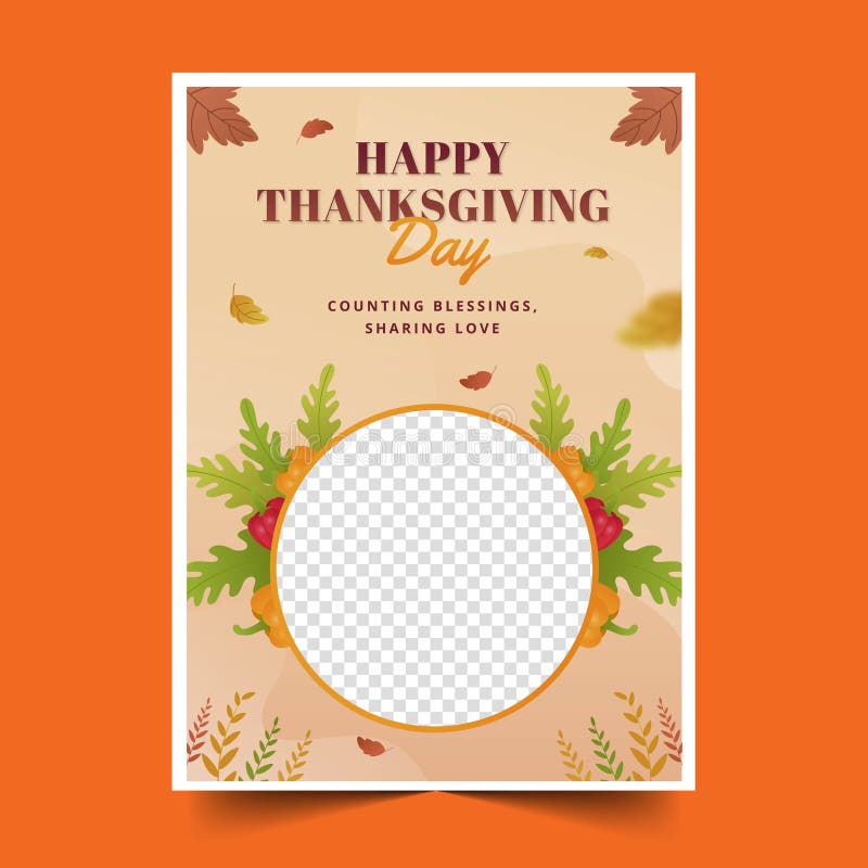 Gradient Greeting Cards Collection Thanksgiving Celebration Vector
