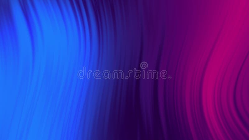 Αφηρημένο Μπλε-Ματζέντα Gradient Φόντο - Κάθετος Βρόχος Λάμψης 4K ελεύθερη απεικόνιση δικαιώματος