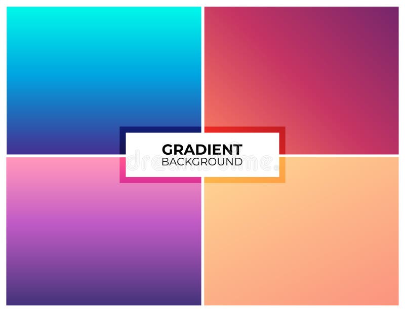 Abstract liquid background. Color blend. Blurred fluid texture. Vibrant gradient mesh. stock illustration