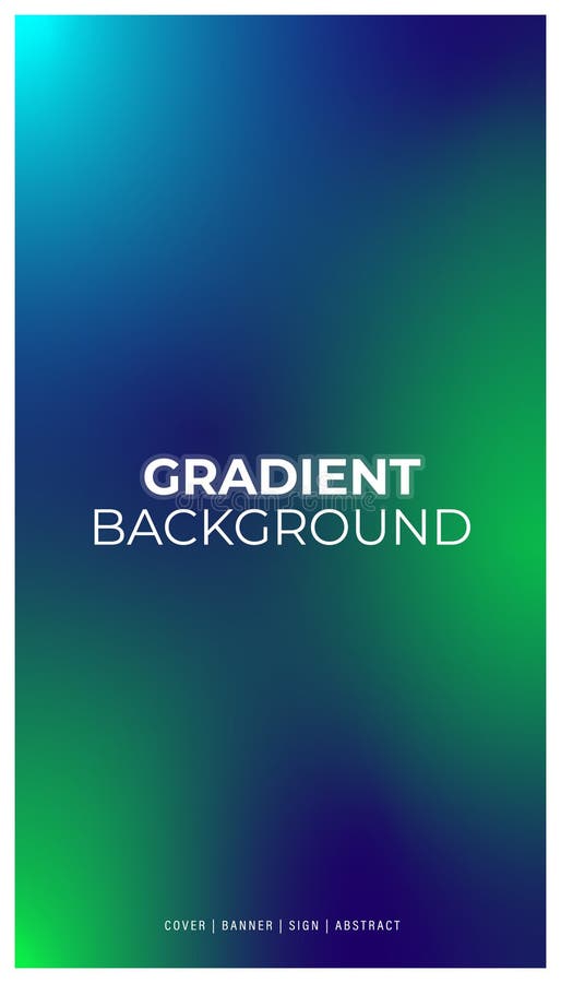 Gradient lime green blue black. Color blend. Blurred fluid texture. Vibrant gradient mesh. royalty free illustration