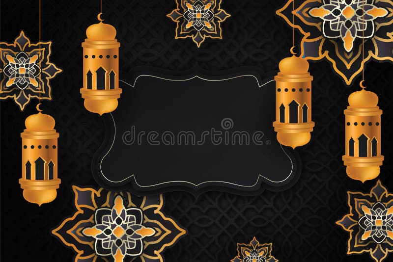 Ramadan Islamic Banner Background Stock Illustration - Illustration of