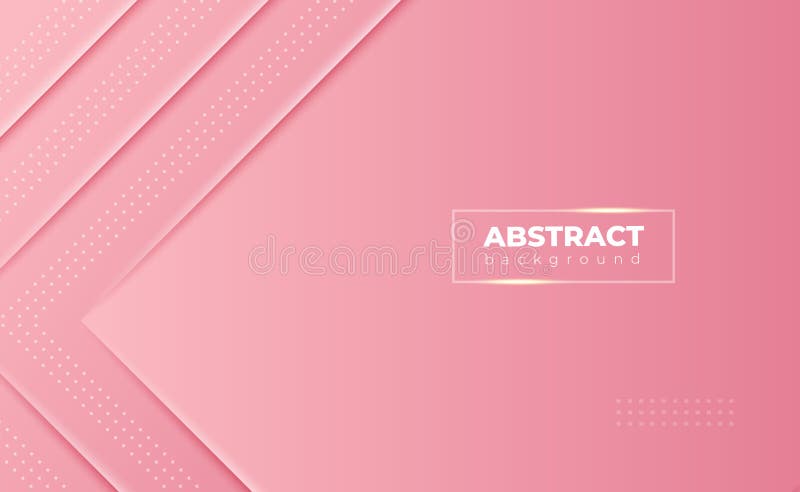 Gradient Pink Abstract Geometric Background Stock Illustration ...